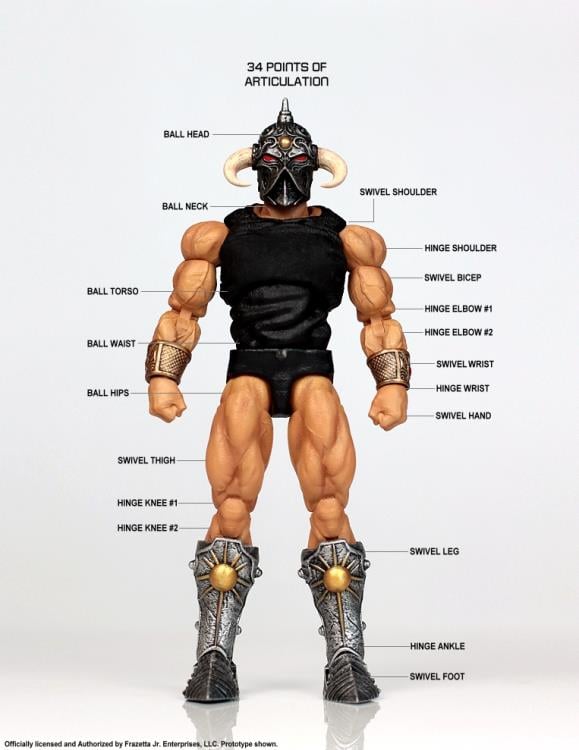 Frank Frazetta's Death Dealer & Steed 1/12 Scale Limited Edition Action Figure Set