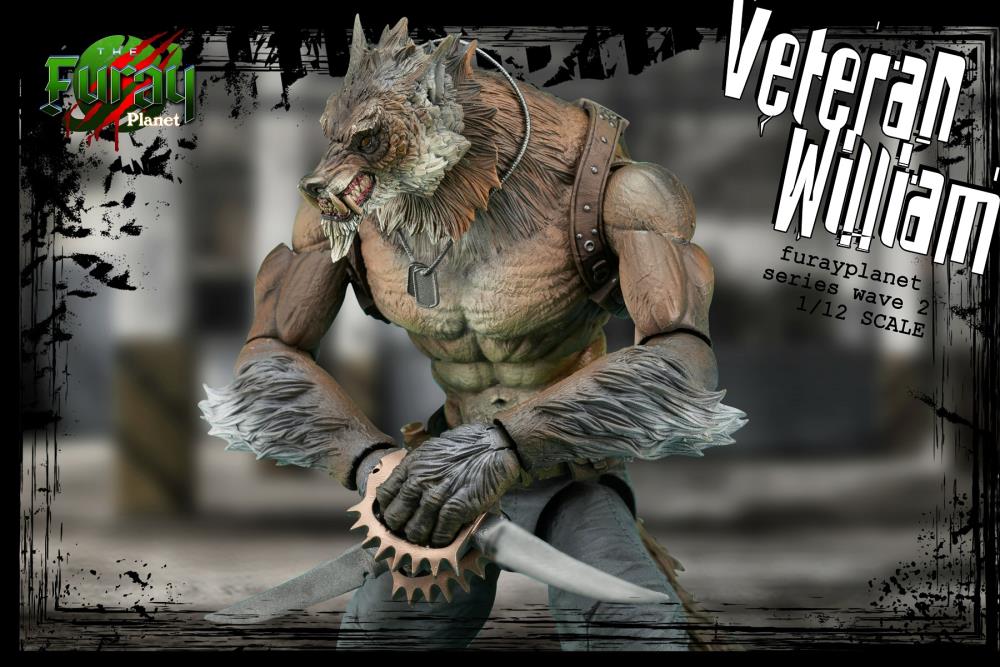 FuRay Planet Veteran William 1/12 Scale Figure