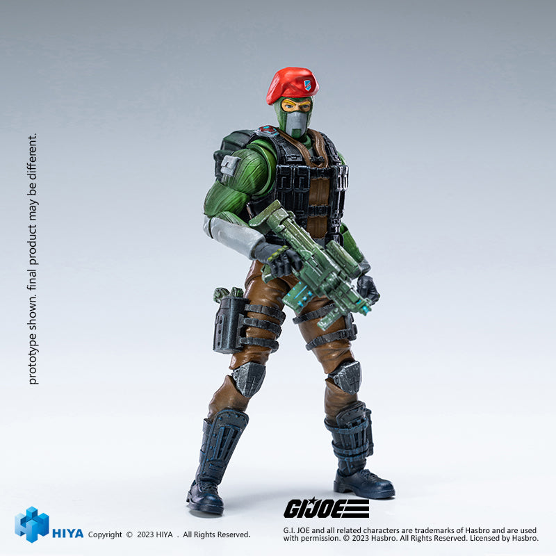 HIYA - Exquisite Mini Series 1/18 Scale 4 Inch - G.I.JOE Beach Head Action Figure
