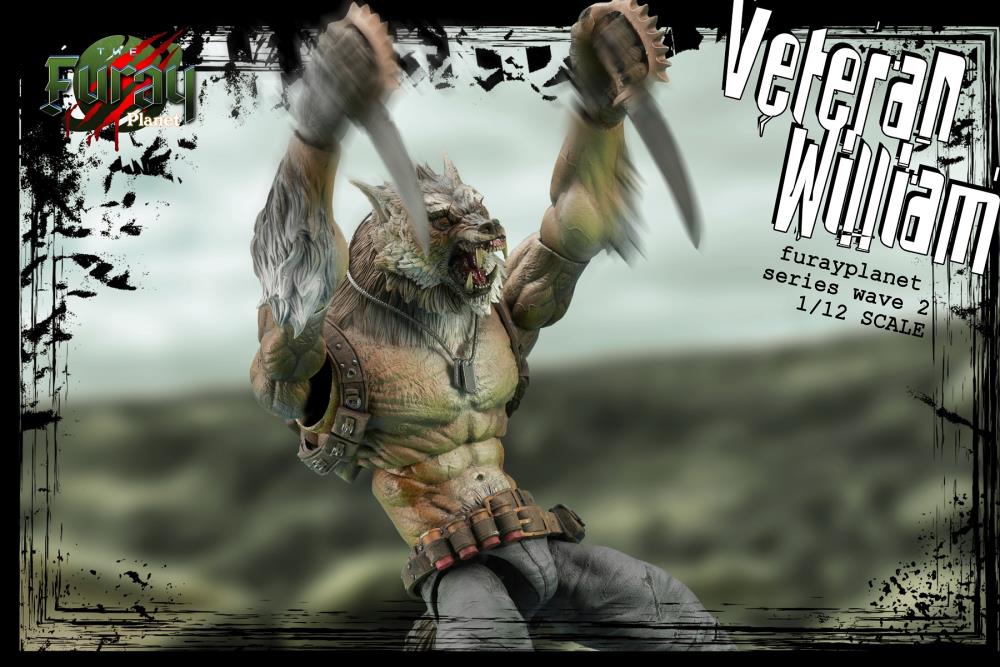 FuRay Planet Veteran William 1/12 Scale Figure
