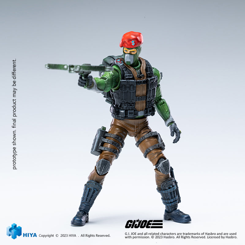 HIYA - Exquisite Mini Series 1/18 Scale 4 Inch - G.I.JOE Beach Head Action Figure