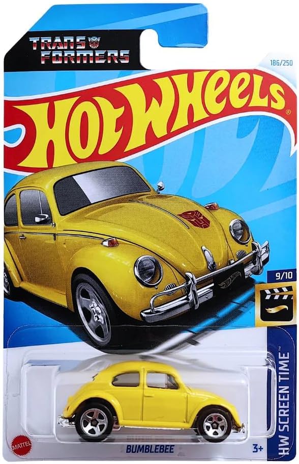 Hot Wheels Bumblebee HW Screen Time 9/10 Die-Cast Car - Gold Color