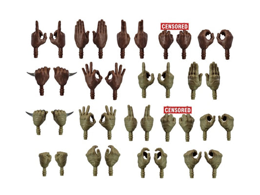 Action Force Hand Pack (Bravo) 1/12 Scale Accessory Set
