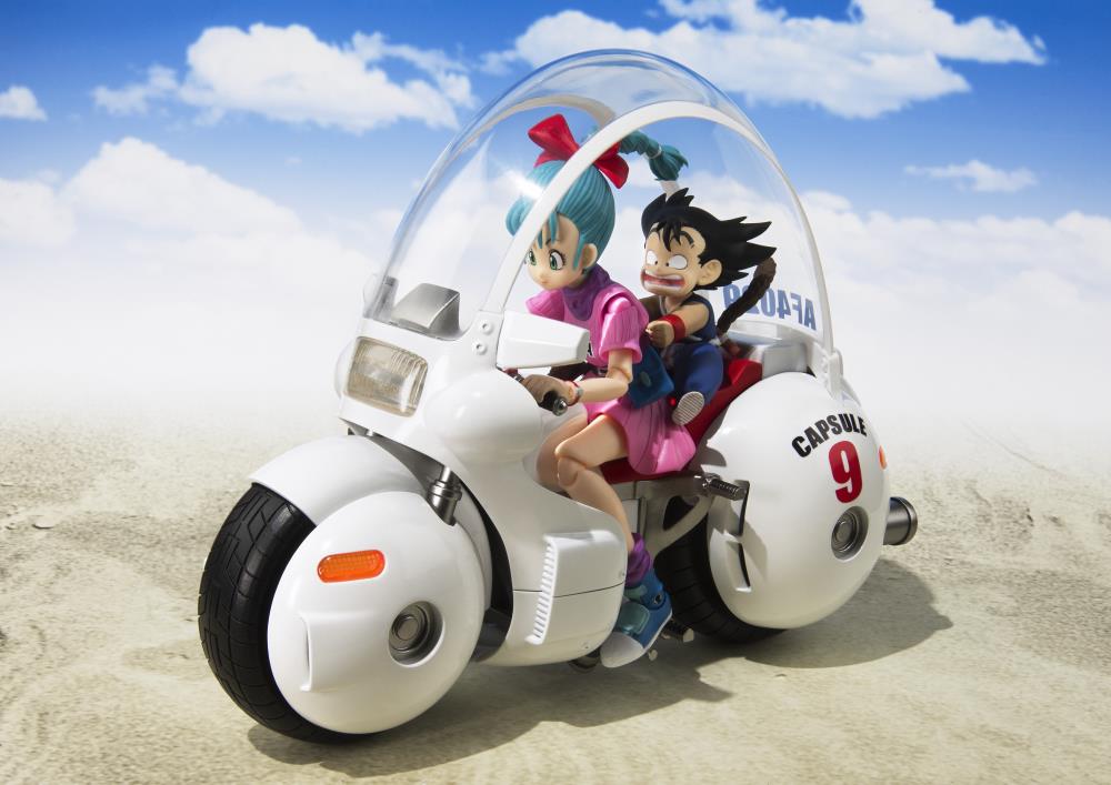 Dragon Ball S.H.Figuarts Bulma's Capsule No. 9 Motorcycle (Reissue)