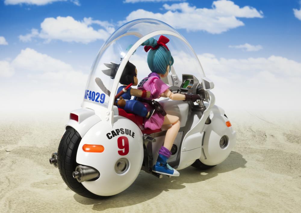 Dragon Ball S.H.Figuarts Bulma's Capsule No. 9 Motorcycle (Reissue)