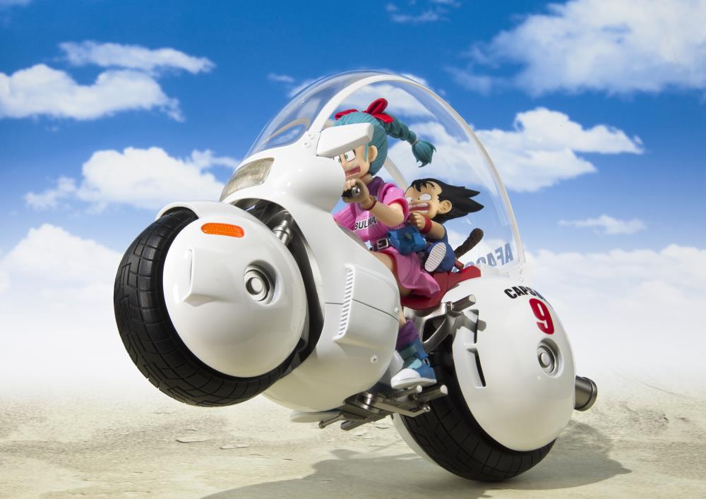 Dragon Ball S.H.Figuarts Bulma's Capsule No. 9 Motorcycle (Reissue)