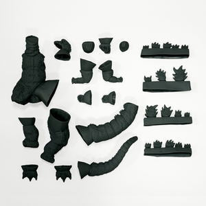 Godzilla (1968) Middle Soft Vinyl Kit Reprint