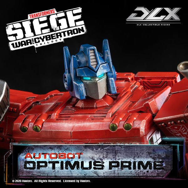 DLX Optimus Prime Transformers: War for Cybertron Trilogy Collectible (Substandard Packaging)