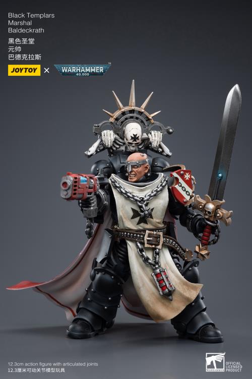JoyToy - Warhammer 40K - Black Templars - Marshal Baldeckrath