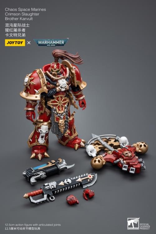 JoyToy - Warhammer 40K - Chaos - Crimson Slaughter - Brother Karvult