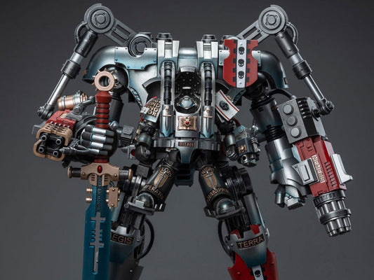 JoyToy - Warhammer 40K Grey Knights Nemesis Dreadknight with Terminator Caddon Vibova