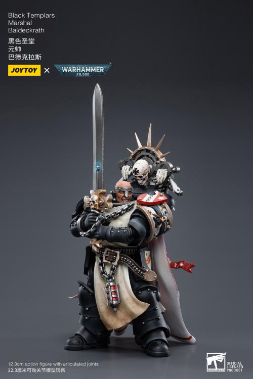 JoyToy - Warhammer 40K - Black Templars - Marshal Baldeckrath
