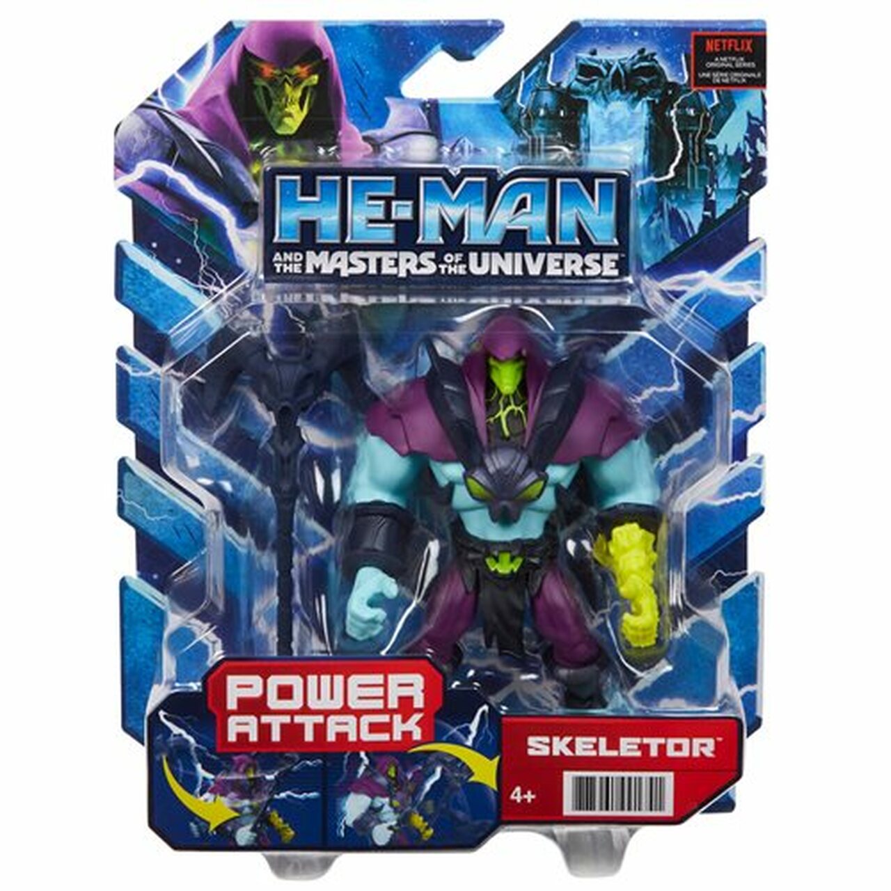 He-Man and The Masters of the Universe Skeletor Action Figure power attack
