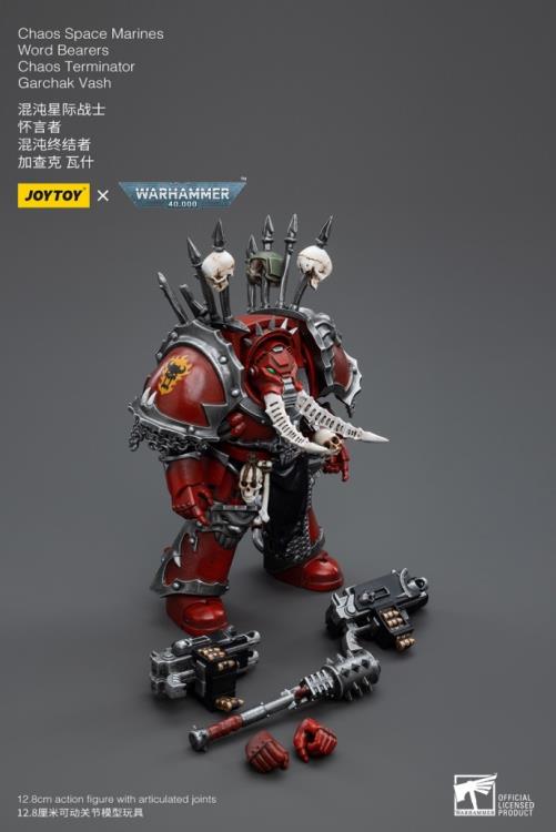 JoyToy - Warhammer 40k - Chaos - Word Bearers - Chaos Terminator Garchak Vash