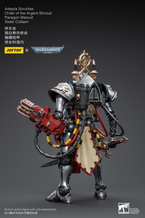 Joytoy - Warhammer 40k - Adepta Sororitas - Order of the Argent Shroud Paragon - Warsuit Sister Collaen