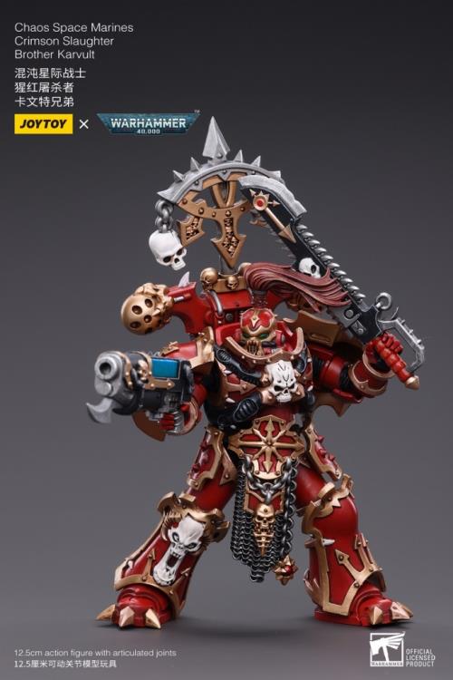 JoyToy - Warhammer 40K - Chaos - Crimson Slaughter - Brother Karvult