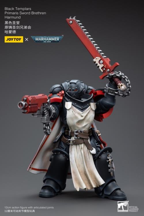 JoyToy - Warhammer 40K - Black Templars - Primaris Sword Brethren Harmund