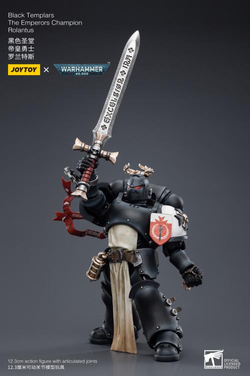 JoyToy - Warhammer 40K - Black Templars - The Emperor's Champion Rolantus