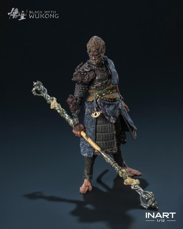INART - Black Myth: Wukong The Destined One in Bronze Armor - 1/12 Scale Action Figure - Deluxe Version