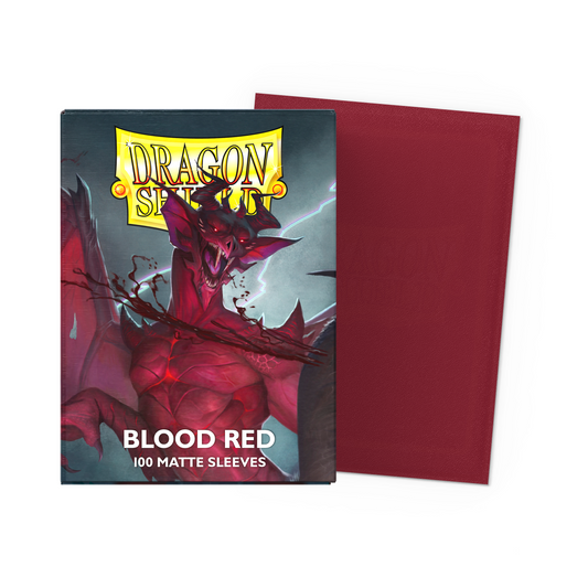 Dragon Shield Standard - Blood Red Matte - 100ct