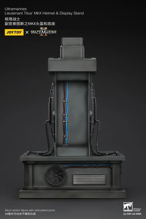 JOYTOY - Ultramarines Lieutenant Titus' MKX Helmet & Display Stand (preorder Q1 2026)
