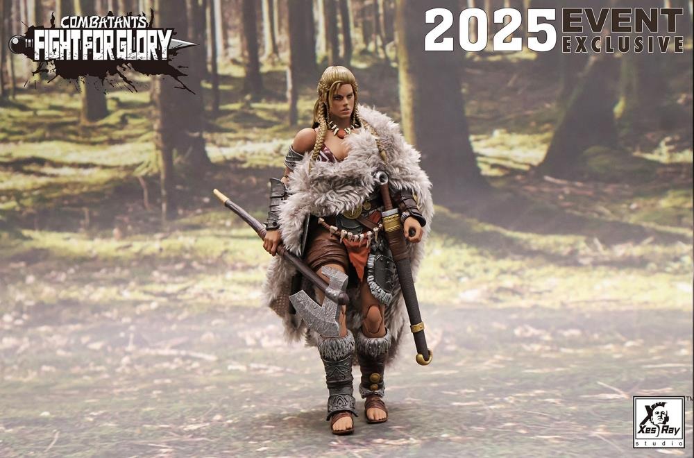 Combatants Fight For Glory - Gold Hildr 1/12 Scale Action Figure - 2025 Event Exclusive
