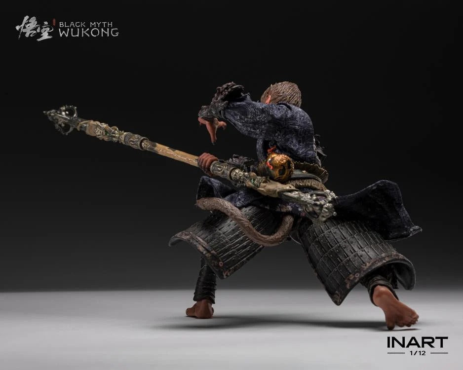 INART - Black Myth: Wukong The Destined One in Bronze Armor - 1/12 Scale Action Figure - Deluxe Version