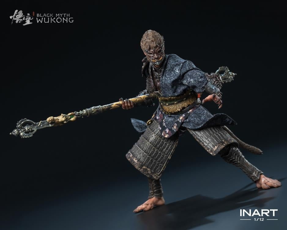 INART - Black Myth: Wukong The Destined One in Bronze Armor - 1/12 Scale Action Figure - Deluxe Version