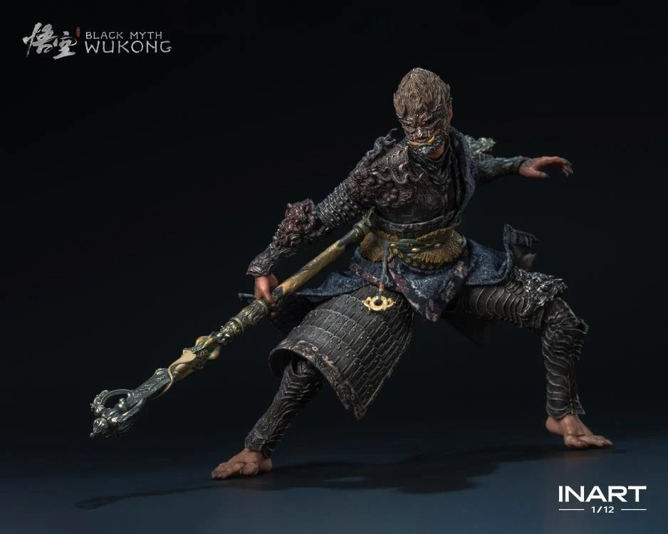 INART - Black Myth: Wukong The Destined One in Bronze Armor - 1/12 Scale Action Figure - Deluxe Version
