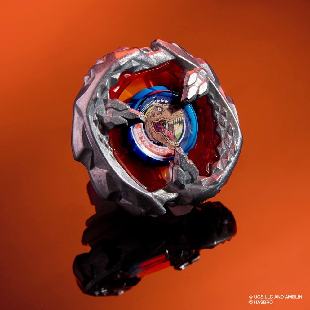 Beyblade X Jurassic World Collab T. Rex vs. Mosasaurus Multipack