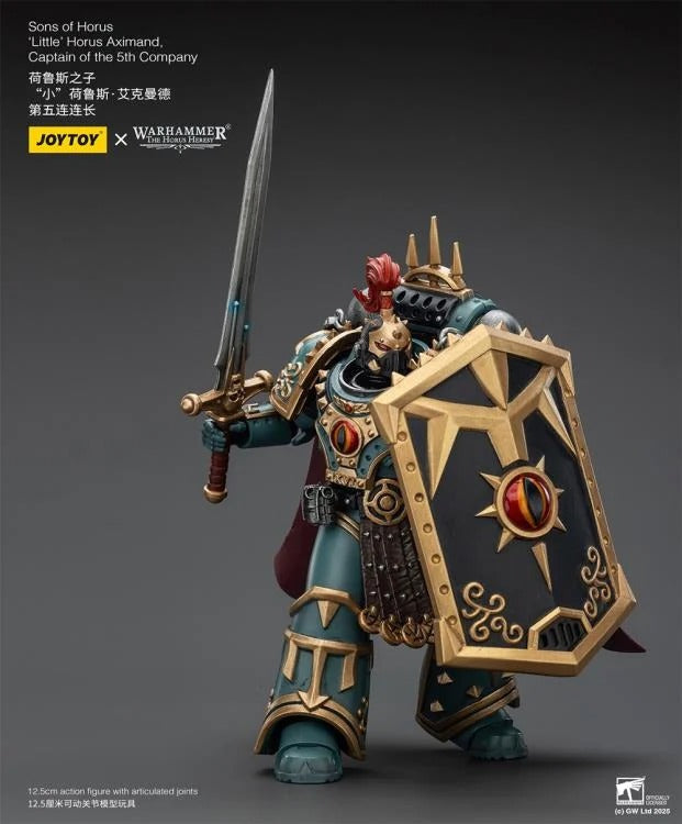 JoyToy - Warhammer 40K - Sons of Horus - Little Horus Aximand Captain of the 5th Company