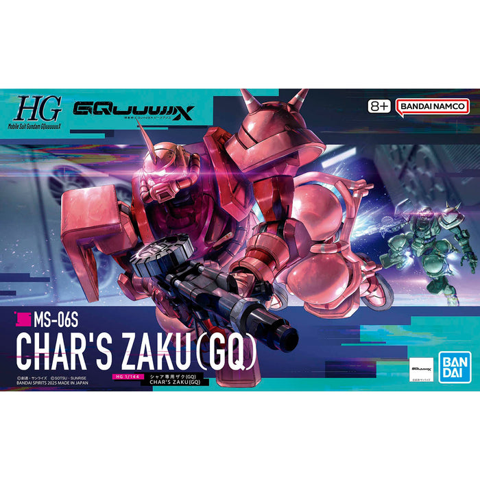 HG - 1/144 - Char's Zaku (GQ)