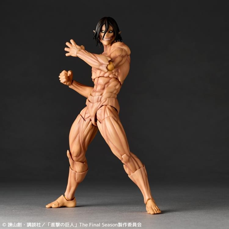 Attack on Titan - Amazing Yamaguchi Revoltech - NR057 Attack Titan (Eren Yeager) Action Figure (Substandard Packaging)