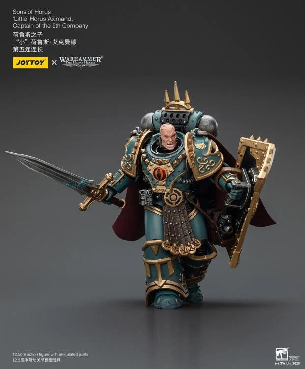 JoyToy - Warhammer 40K - Sons of Horus - Little Horus Aximand Captain of the 5th Company