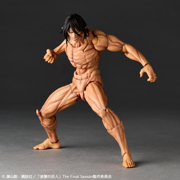 Attack on Titan - Amazing Yamaguchi Revoltech - NR057 Attack Titan (Eren Yeager) Action Figure (Substandard Packaging)