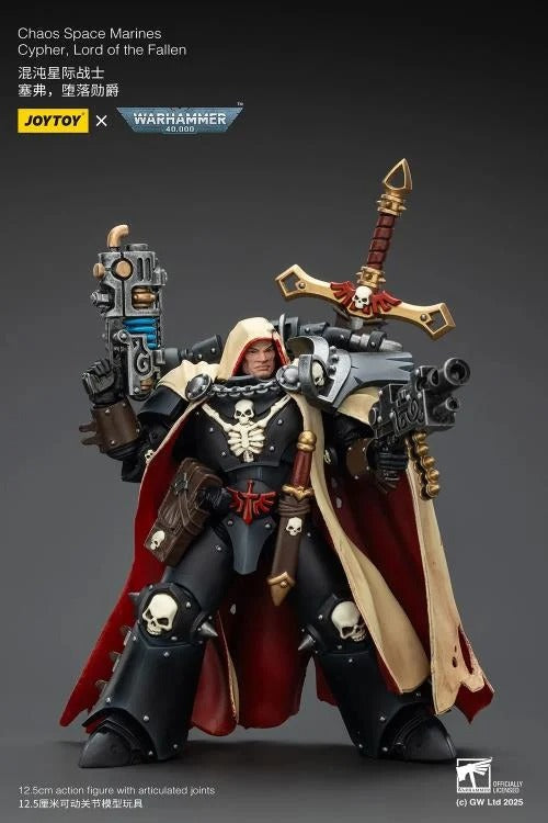 JoyToy - Warhammer 40K - Chaos Space Marines - Cypher, Lord of the Fallen