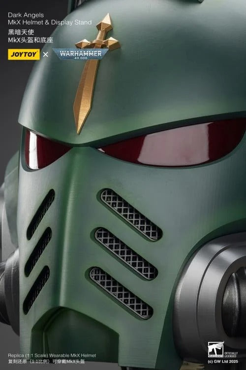 JOYTOY - Dark Angels - Dark Angels Mk. X Helmet & Display Stand (preorder Q2 2026)