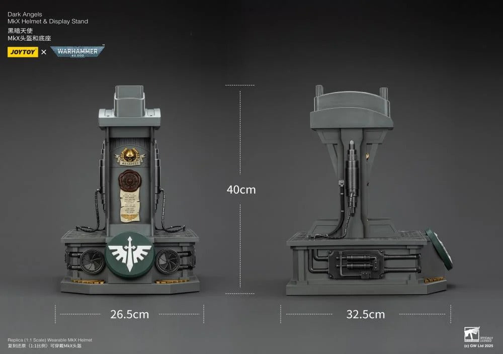 JOYTOY - Dark Angels - Dark Angels Mk. X Helmet & Display Stand (preorder Q2 2026)