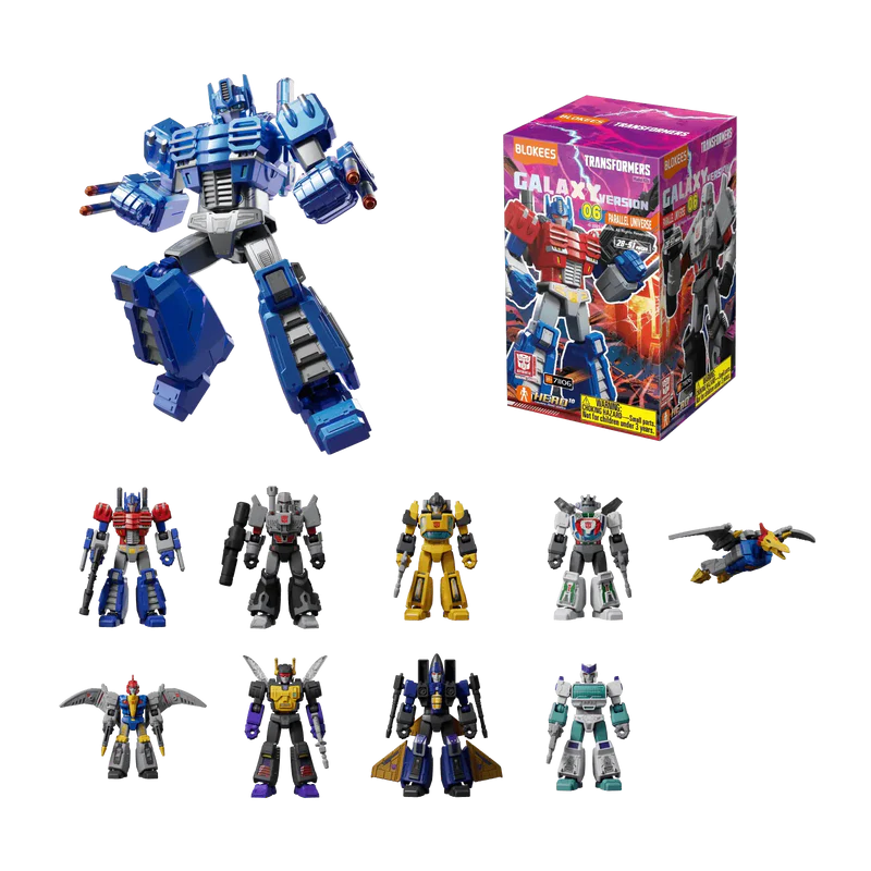 Blokees - Transformers Galaxy Version 06 - Parallel Universe - Set of 9