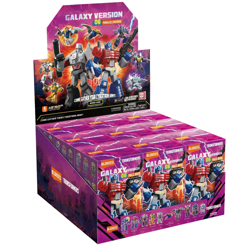 Blokees - Transformers Galaxy Version 06 - Parallel Universe - Set of 9