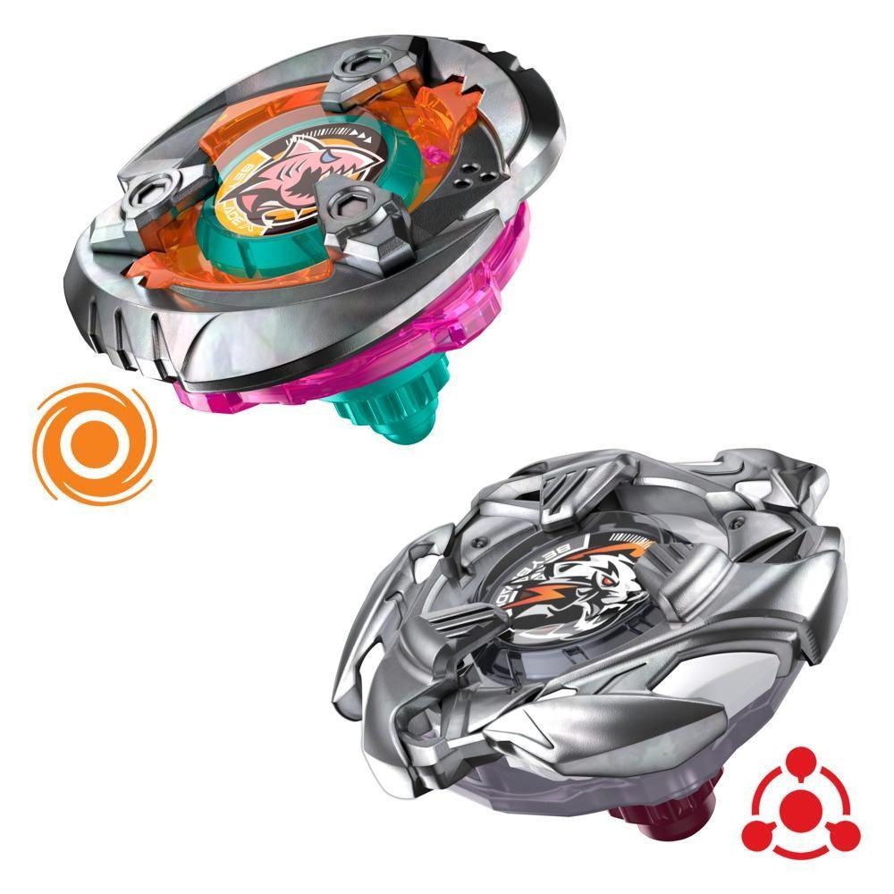 Beyblade X Gill Shark 4-70O & Pearl Tiger 3-60U Dual Pack