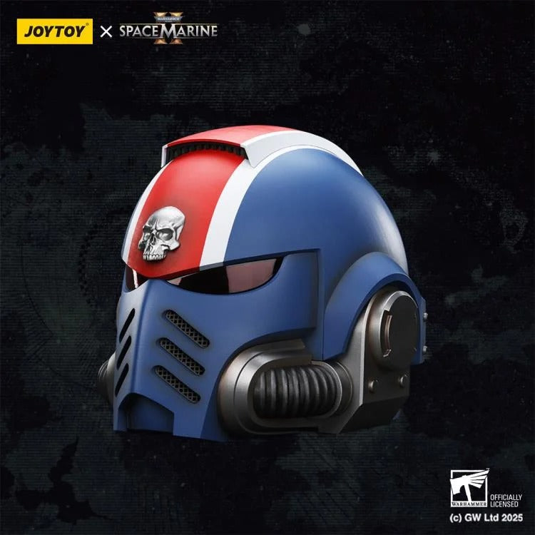 JOYTOY - Ultramarines Lieutenant Titus' MKX Helmet (preorder Q1 2026)