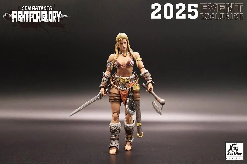 Combatants Fight For Glory - Gold Hildr 1/12 Scale Action Figure - 2025 Event Exclusive