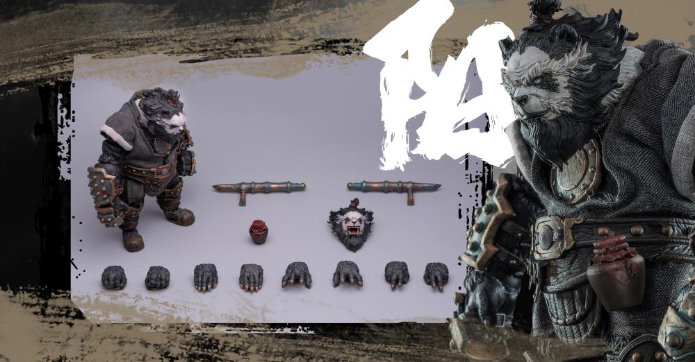 FuRay Planet Panda Brothers 1/12 Scale Figure Two-Pack (With Bonus)