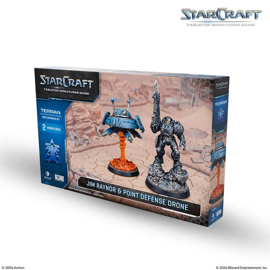 Archon Studio - Starcraft - Terran - Jim Raynor & Point Defense Drone (Preorder Jun 2026)