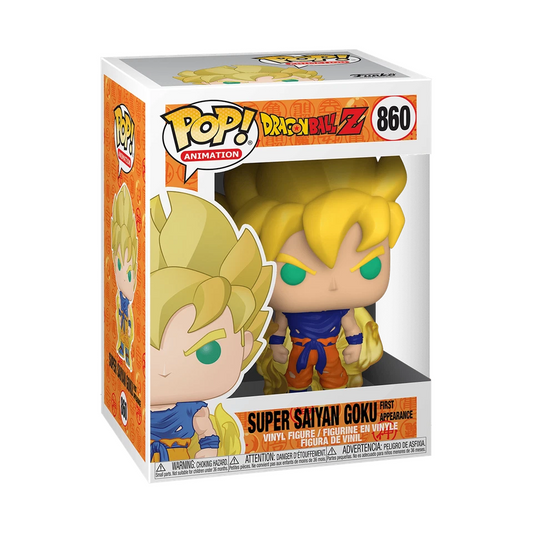 Funko POP! - Dragon Ball Z - Super Saiyan Goku Vinyl Figure (First Appearance)