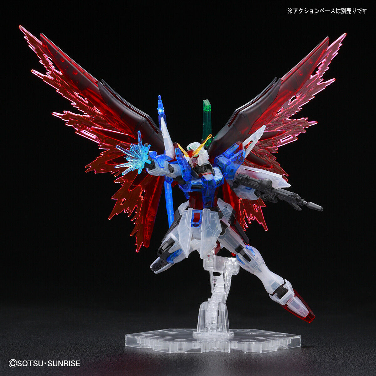 HG 1/144 DESTINY GUNDAM CLEAR COLOR