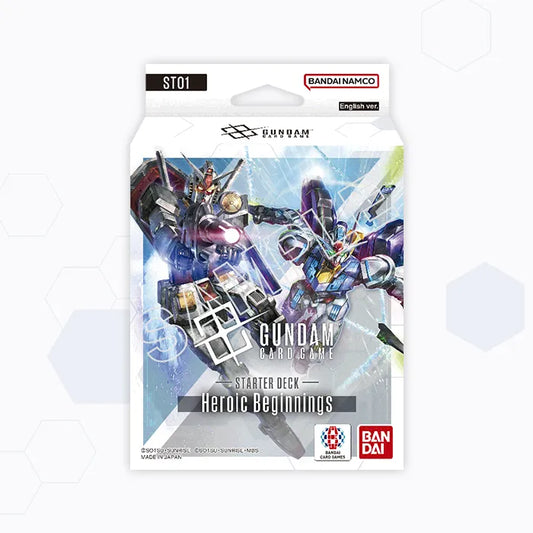 GUNDAM CG CG ST-01 HEROIC BEGINNINGS STARTER DECK