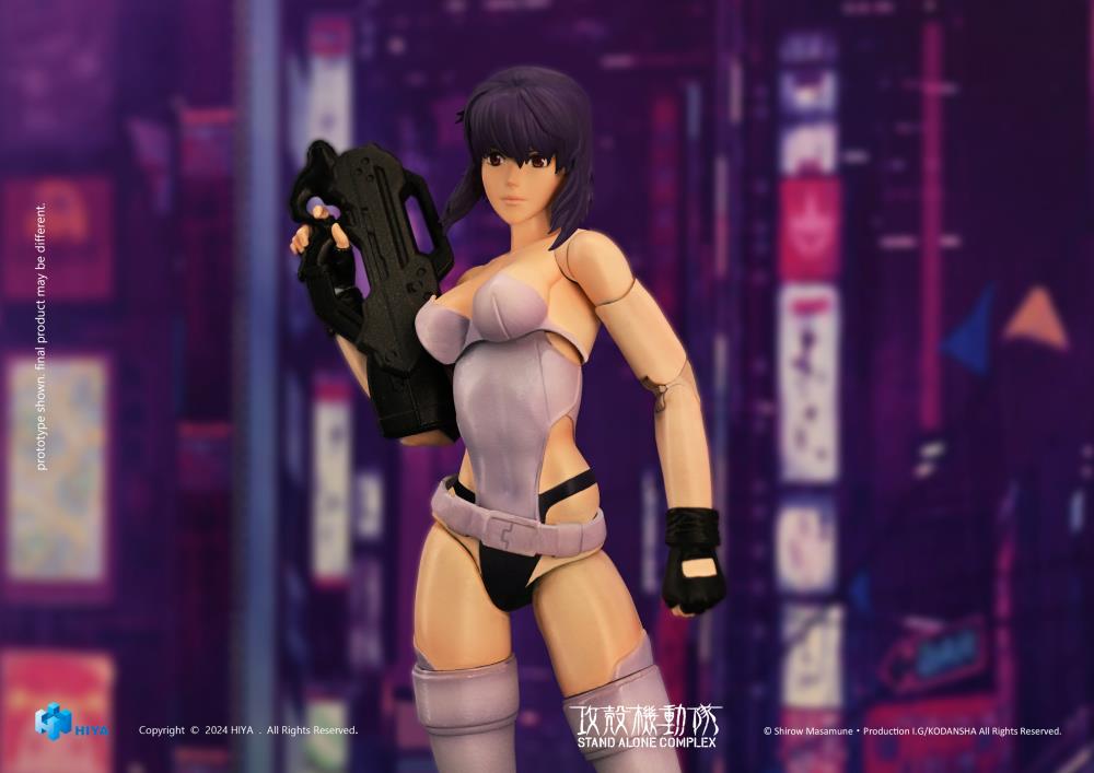Ghost in the Shell Exquisite Super Series Motoko Kusanagi 1/12 Scale (preorder Sept 2025 )