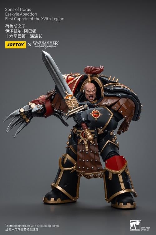 Joy Toy - Warhammer 40K - Sons of Horus - Ezekyle Abaddon, First Captain of the XVLth Legion